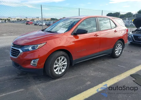 2020 Chevrolet Equinox Fwd Ls из США, поврежденный, VIN 2GNAXHEV8L6108078